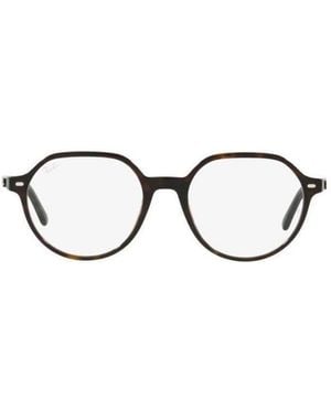Ray-Ban Thalia Round Frame Glasses - White