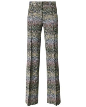 Missoni Chevron Knitted Pants - Gray