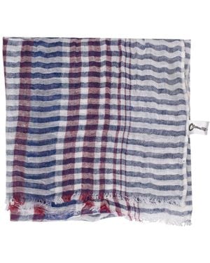 Lela Rose Stripes Scarves - Blue