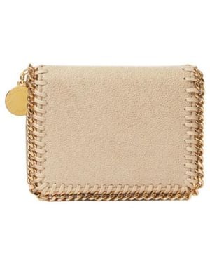 Stella McCartney Falabella Bifold Wallet - Natural