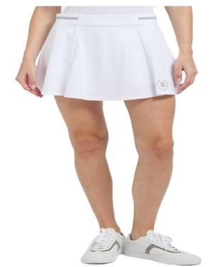 Brunello Cucinelli A-Line Skirt - White