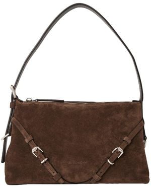 Givenchy Giv Mni Voyou Shoulder Bag - Brown