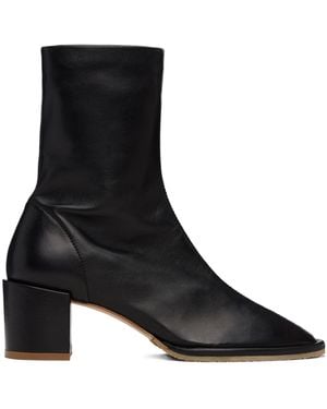 BY FAR Josiah Sheepskin Nappa Boots - Black