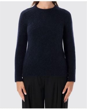 Soeur Envie Crewneck Knitted Jumper - Blue