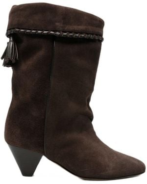 Isabel Marant Pointed-Toe Ankle Boots - Black