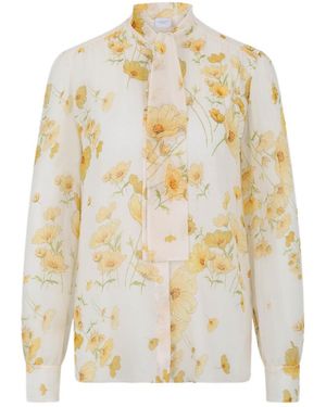 Giambattista Valli Floral-Print Shirt - White