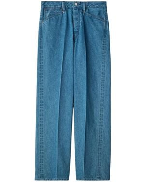 Lemaire Straight Five-Pocket Trousers - Blue