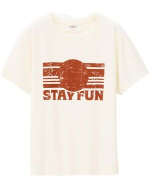 Ba&sh Reese Graphic-Print T-Shirt - White