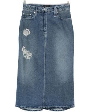 Simone Rocha Belt Loop Skirt - Blue