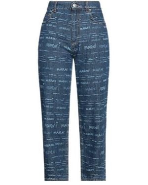 Marni Straight-Leg Jeans - Blue