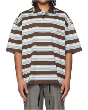 完売品 Wooyoungmi Long Sleeve Patch Polo wooyoungmi-Black-Long-Sleeve-