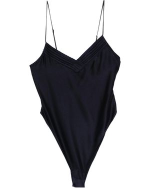 forte_forte V-Neck Top - Blue