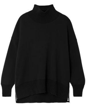 Varley Barker Zip-Detail Sweatshirt - Black