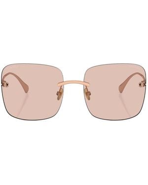 CHANEL Rimless Sunglasses - Pink