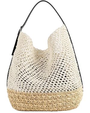 TOTEME Paper Shoulder Bag - Natural