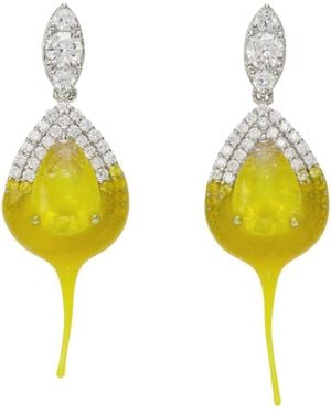 OTTOLINGER Dipped Diamond Earrings - Yellow