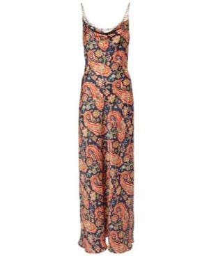 Rabanne Paisley Maxi Dress - White