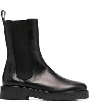 STAUD Leather Boots - Black