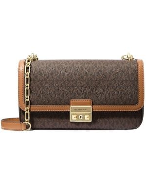 MICHAEL Michael Kors Monogram-Pattern Bag - Brown