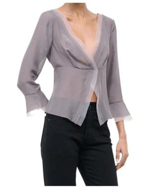 STAUD Jenny Top - Gray
