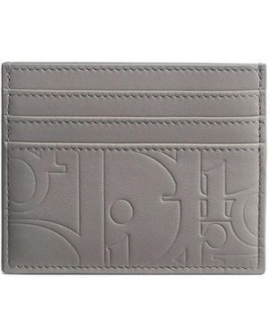 Dior Card Holder - Grey