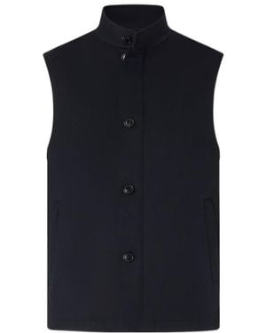 ZEGNA Microfiber Motorin 50Cc Vest - Blue