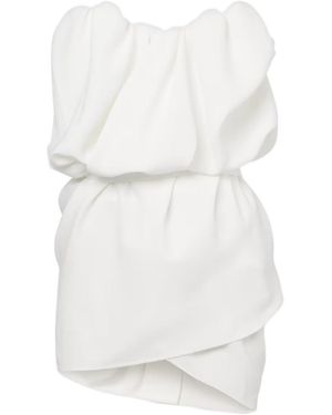 Vivienne Westwood Susana Draped Corset Dress - White
