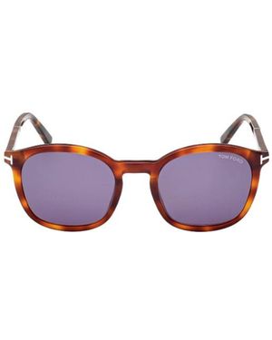 Tom Ford Logo Sunglasses - Purple
