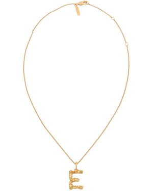 Chloé Pendant Necklace - White