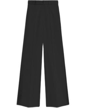 Semicouture Side Pocket Trousers - Black