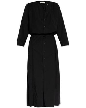 Lemaire Oversized Midi Dress - Black