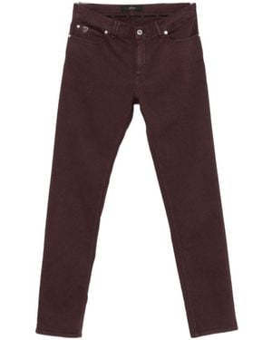 Brioni Straight-Leg Jeans - Brown
