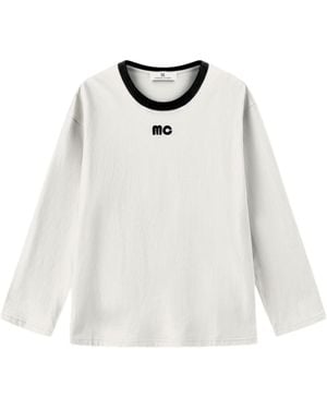 Marissa Chiara Long-Sleeved T-Shirt - White