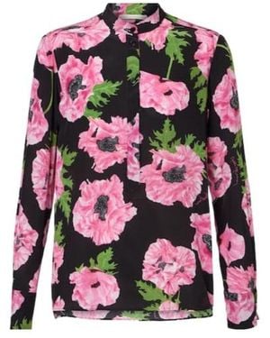 Stella McCartney Floral Silk Shirt - Pink