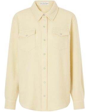 God's True Cashmere Daffodil Cashmere Shirt - Natural