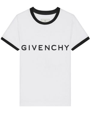 Givenchy Archetype Crewneck T-Shirt - White