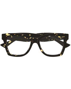 Bottega Veneta Eyewear Butterfly Frame Glasses - Multicolour