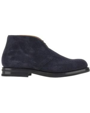 Church's Round-Toe Desert Boots - Blue