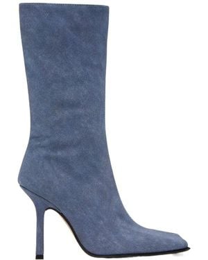 Miista Square Toe Boots - Blue