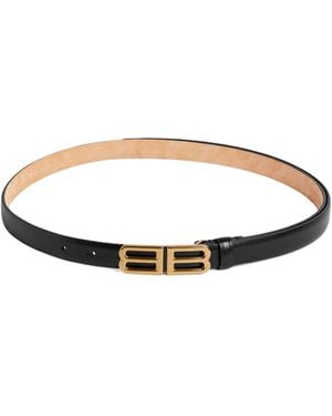 Balenciaga Bolero Bb Belt - White