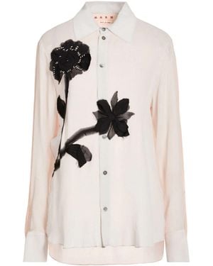 Marni Solid-Color Shirt - White