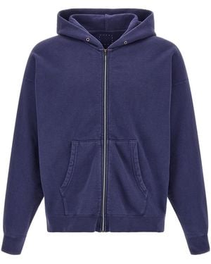 Visvim Long-Sleeve Zip-Up Sweatshirt - Blue