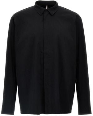 Veilance Arc'Teryx Metry Straight Hem Shirt - Black