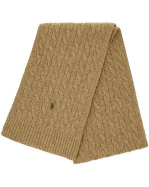 Polo Ralph Lauren Wool Scarf - Natural