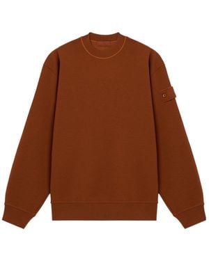 Stone Island Comfort-Fit Crewneck Sweatshirt - Brown