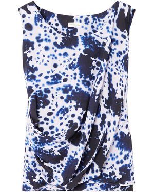 Dries Van Noten Printed Top - Blue
