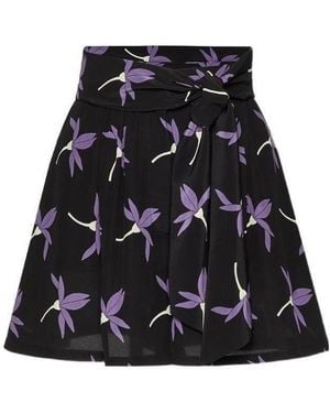 Valentino Printed Shorts - Black