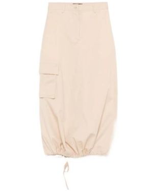 Fabiana Filippi Cargo Maxi Skirt - Natural