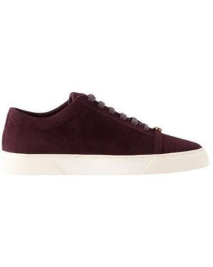 Jennifer Chamandi Low-Top Suede Trainers - Brown
