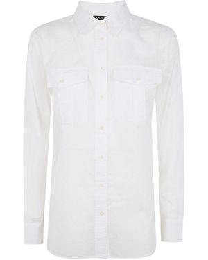 Ralph Lauren Lauren Courtenay Long Sleeve Shirt - White